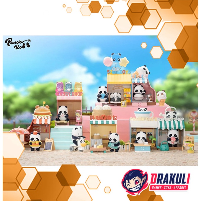 Jual Drakuli Hobbies Toys 52TOYS Pandaroll Shopping Street Series ...
