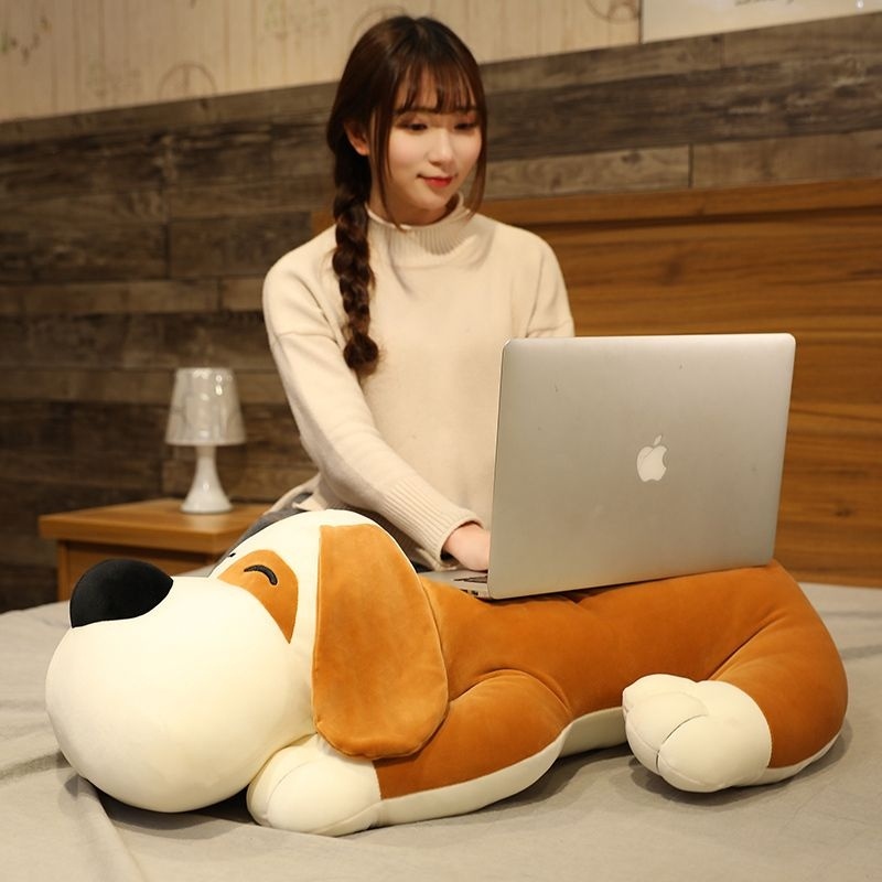 Jual Super Lembut Anjing Plush Bantal Mainan Kawaii Boneka Hewan Anjing ...