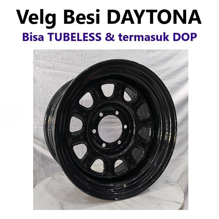 Jual Velg Besi Daytona 17x8.0 6H 139.7 et0 Ring 17 R17 Lebar 8 Inci ...