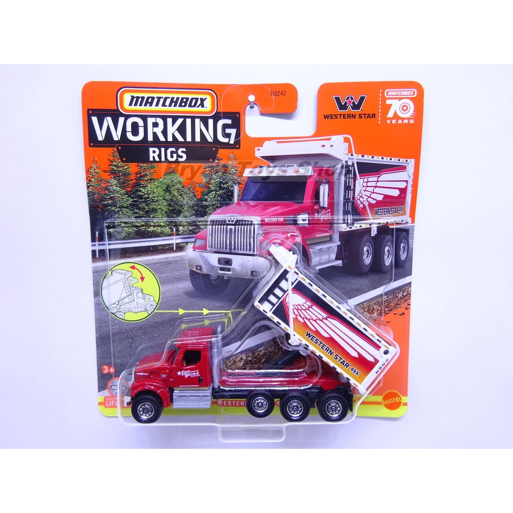 Jual Matchbox Working Rigs Western Star 49X | Shopee Indonesia