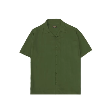 Otsky Kemeja Pria Oversize Polos Rayon Unisex S 2XL (2J)