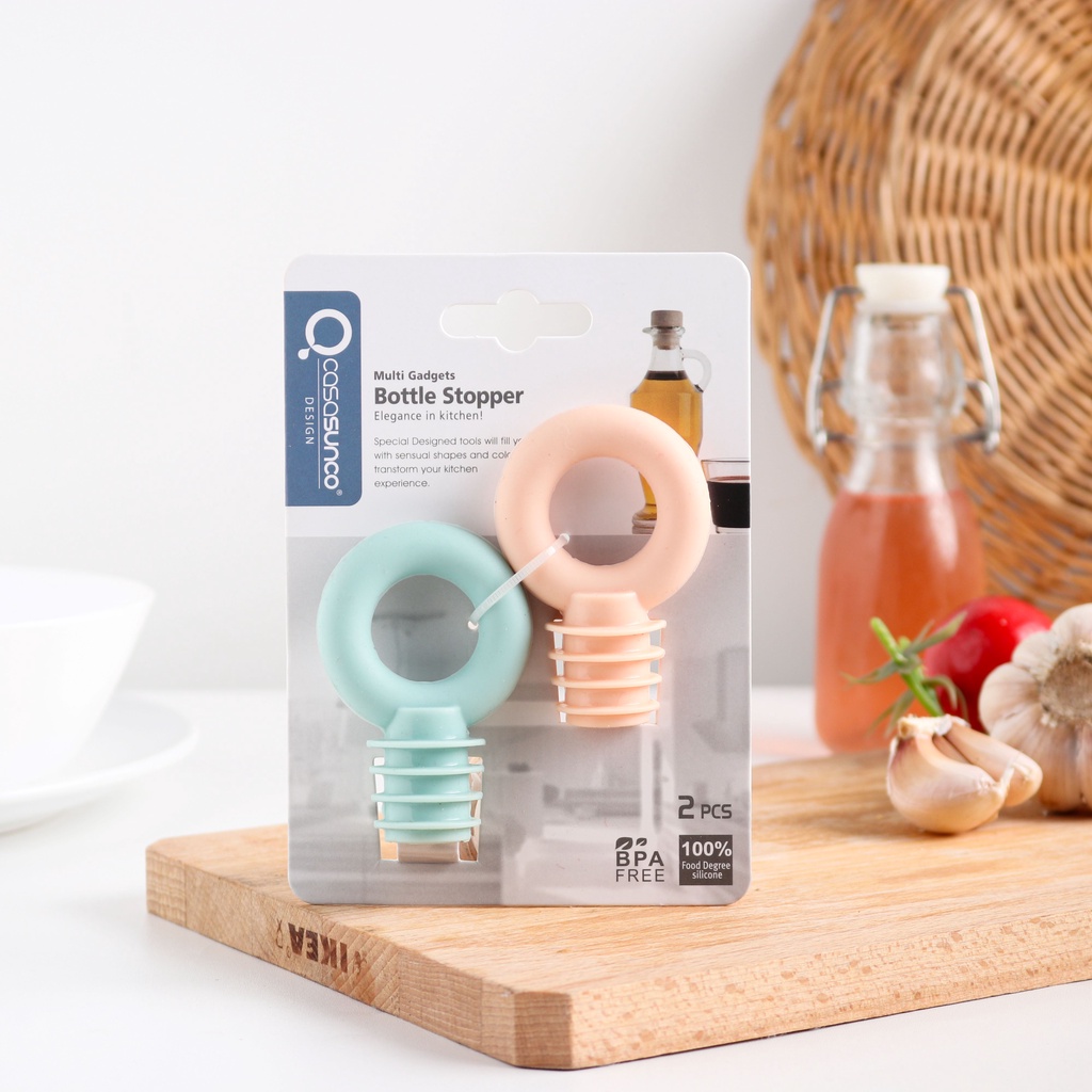 Jual Bottle Stopper - Wine Stopper - Tutup Botol Casa Sunco Silikon ...