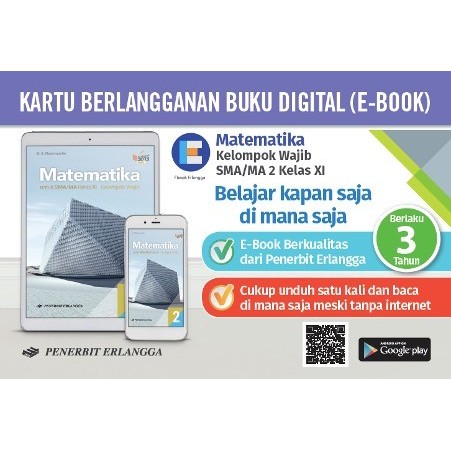 Jual E-BOOK: MATEMATIKA SMA/MA KLS.XI/K13N-WAJIB (3TH) | Shopee Indonesia