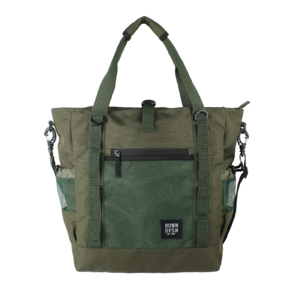 Jual Rown Division Tote Bag || Harriet Green Army | Shopee Indonesia