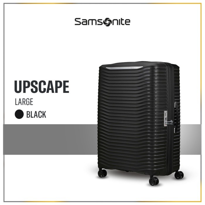 Jual Samsonite Koper Hardcase Upscape Spinner Large 30 Inch - Black ...