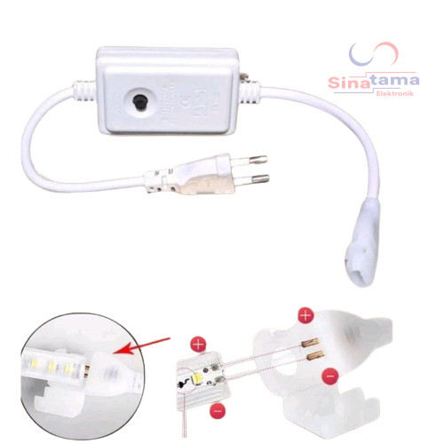 Jual SOCKET (RGB) KABEL COLOKAN SOKET LAMPU STRIP MODUL RGB LED SMD ...