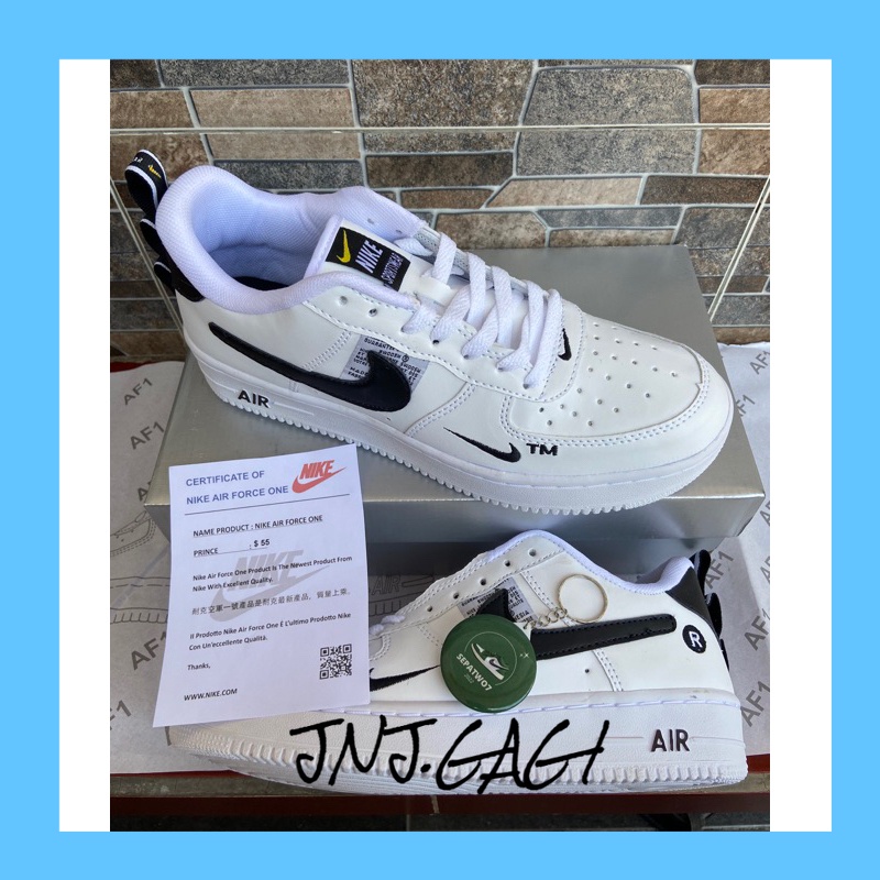 Jual 10.10 BRAND SALE Sepatu Kece AF1 Utility BNIB ORI ( Barcode tembus ...