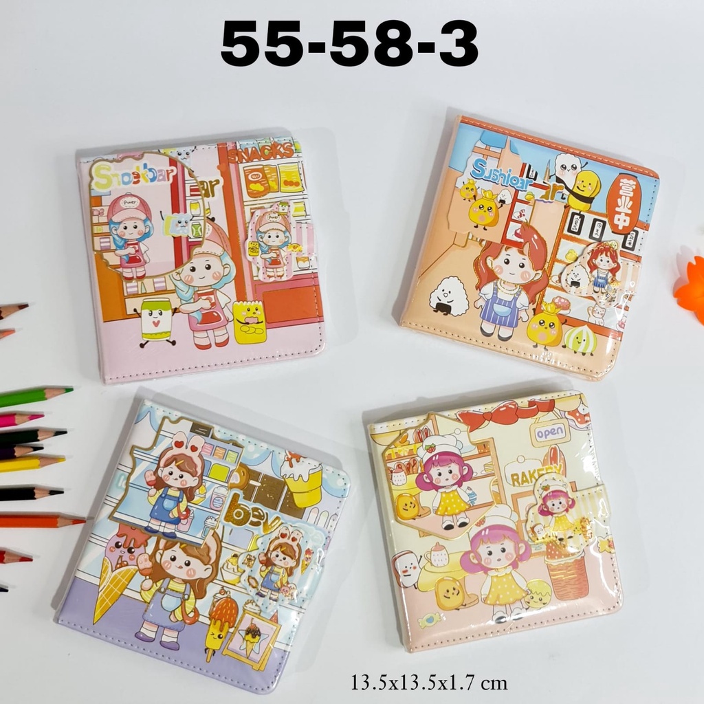 Jual MJ Buku Notes Kancing Magnet 55-58/Notebook/Note Book/Buku Catatan ...