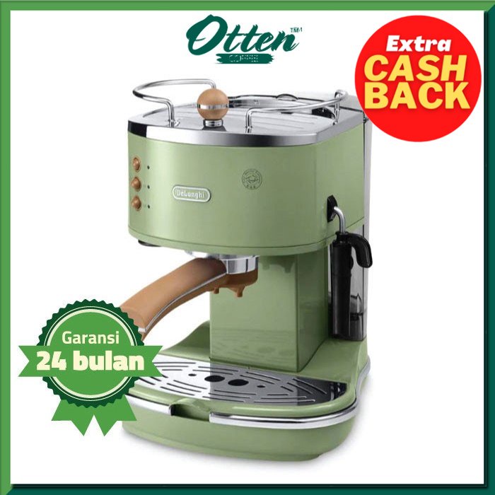 Jual DeLonghi - Icona Vintage Espresso Machine ECOV 311.GR Green ...