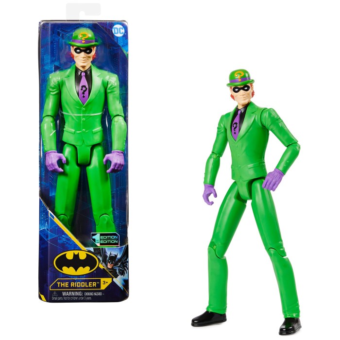 Jual Spin Master DC Batman The Riddler Figure 12 Inch (30cm) | Shopee ...
