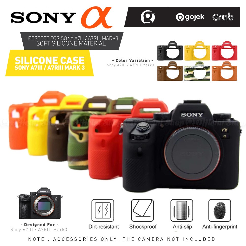 Jual Silicone Sony A7iii A7riii A7 A7r Iii Mark 3 Only Sarung Silicon