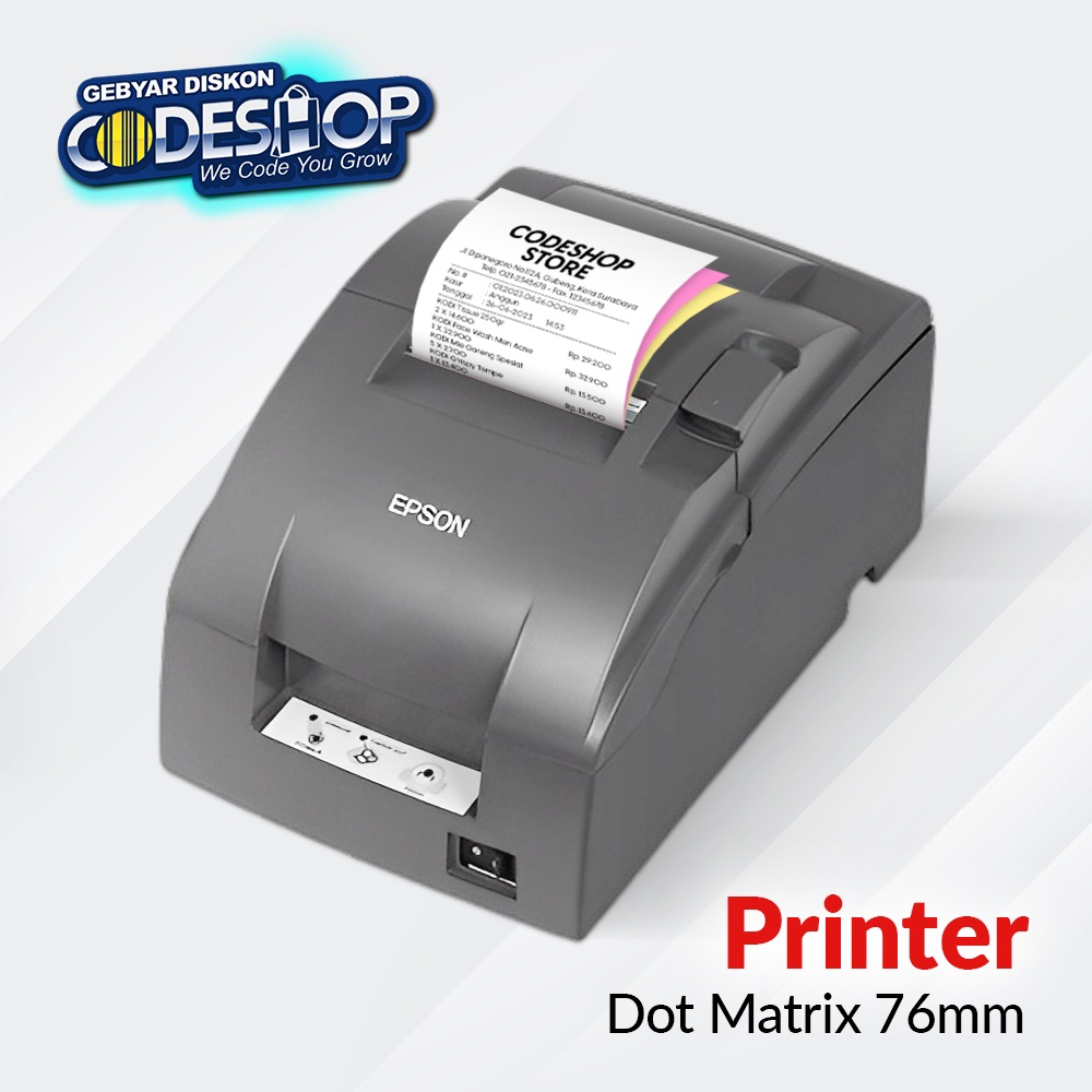 Jual Epson Tm U220d Impact Dot Matrix Pos Receiptkitchen Printer Struk Kasir Manual Cutter 2685