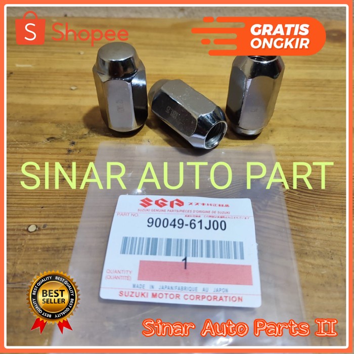 Jual NUT RACING LONG MUR BAUT RODA PANJANG 12 X 1.25 FUTURA APV ERTIGA ...