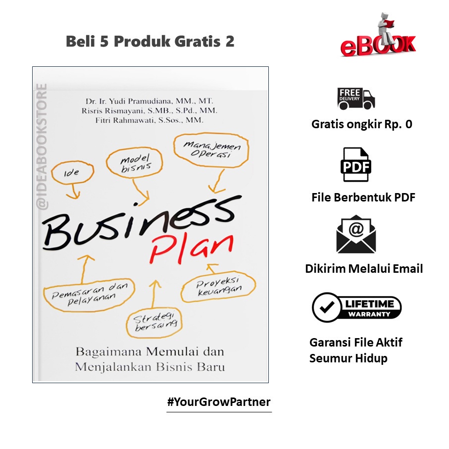 Jual Buku Scan Business Plan Bagaimana Memulai Dan Menjalankan