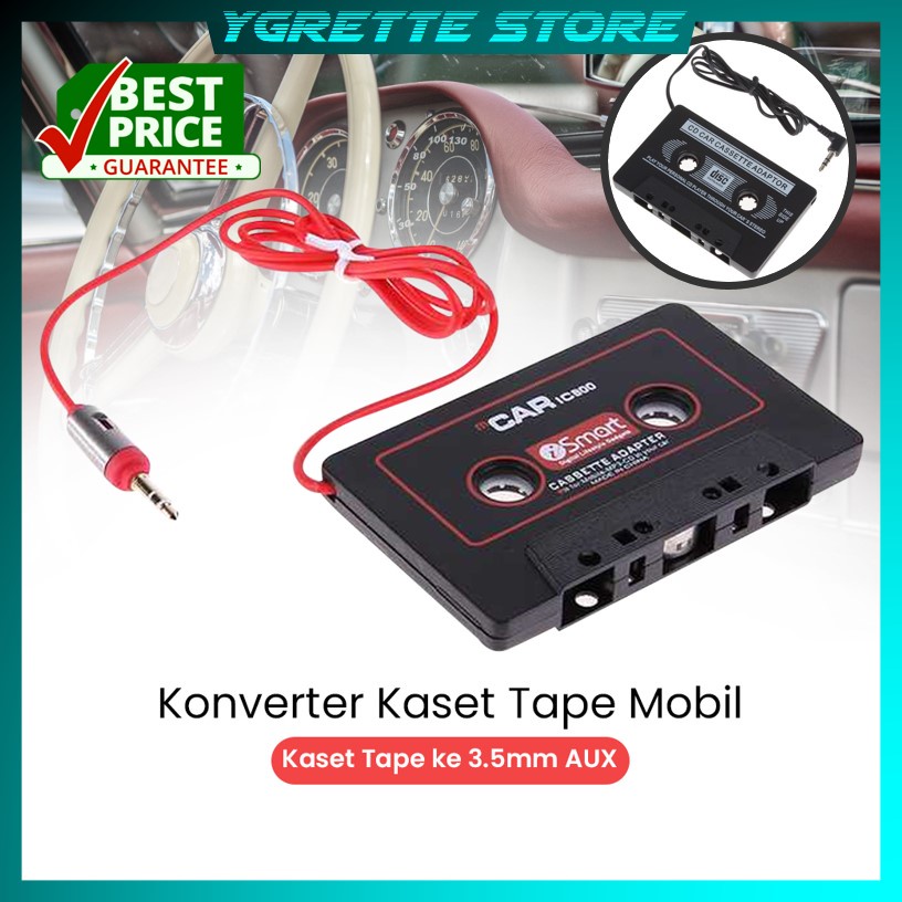 Kebidumei Car Cassette Player Tape Adapter Cassette Mp3 Player Converter  For iPod For iPhone MP3 AUX Cable CD Player 3.5mm Jack - AliExpress