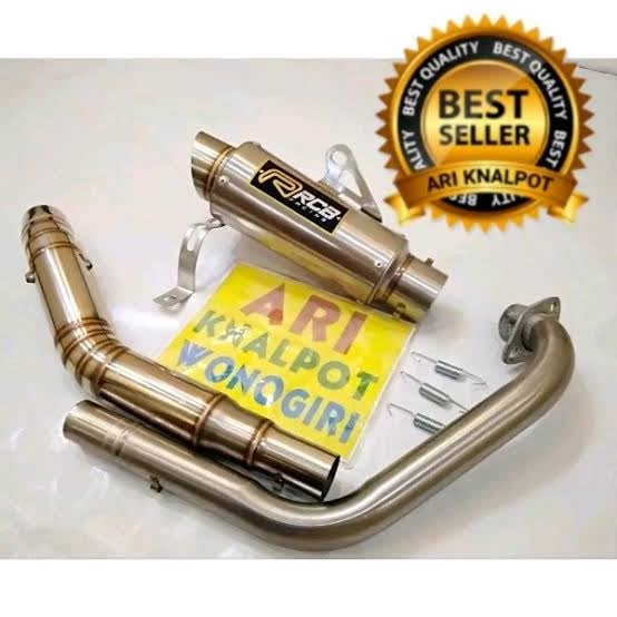 Jual KNALPOT RCB SONIC NEW CB150R CBR150R SENSOR O2 KNALPOT RACING RCB ...