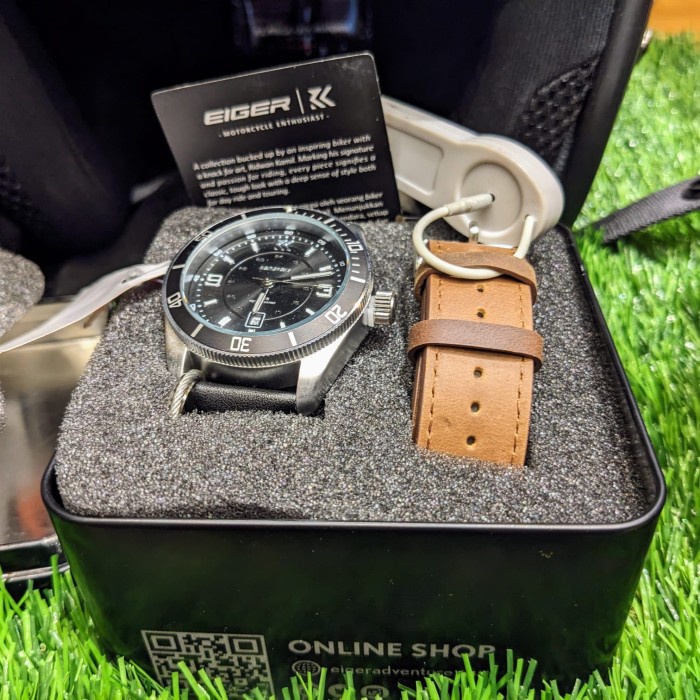 Jual EIGER JAM TANGAN PRIA SERIES RK X TECHNOPOLIS WATCH - BLACK ...