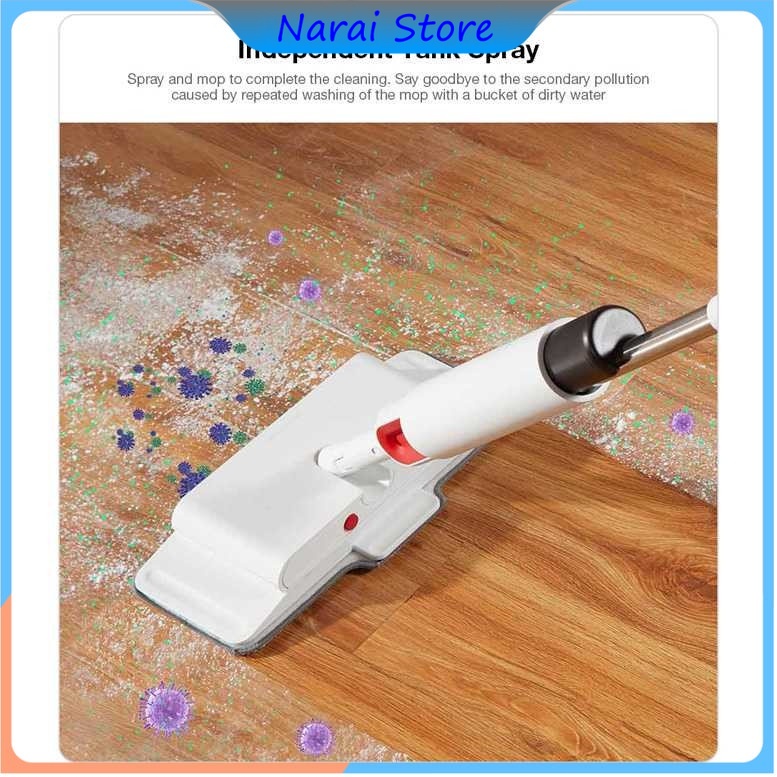 Jual Deerma Water-Spray Mop Sweeper Sapu Pel 2 in 1 - TB900 | Shopee ...