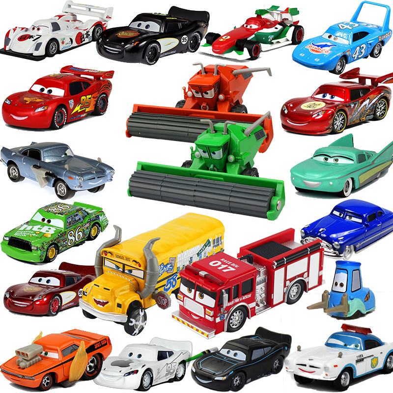 Jual Disney Pixar Cars 2 3 Lightning Mcqueen The King Frank Race Div ...