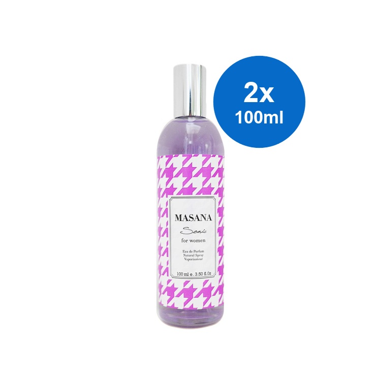 Jual Masana Parfum Wanita EDP Sonic 2 x 100 ml | Shopee Indonesia
