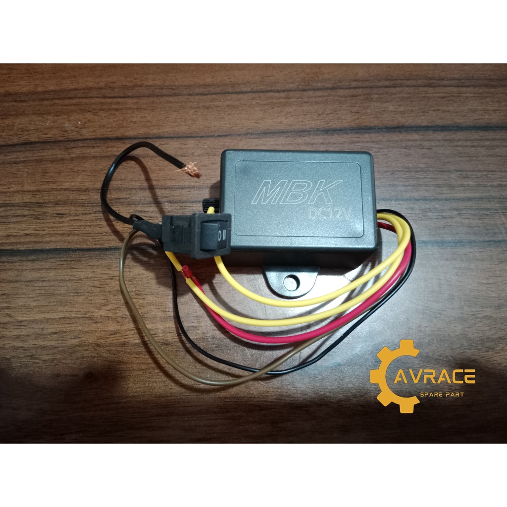 Jual Relay Turing + tombol ON+OFF / Alat membantu sen menjadi hazat ...