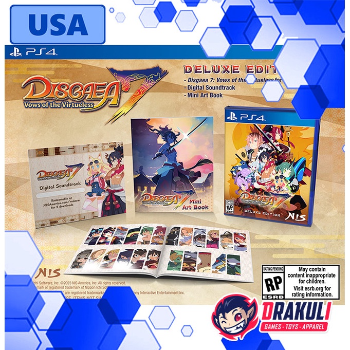 Jual PS4 Disgaea 7 Vows of the Virtueless Deluxe Edition | Shopee Indonesia