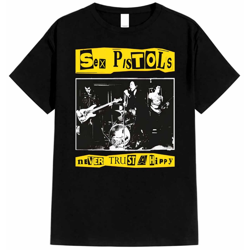 Jual Baju Kaos Musik Band Distro Sex Pistols Tebal 24s Shopee Indonesia