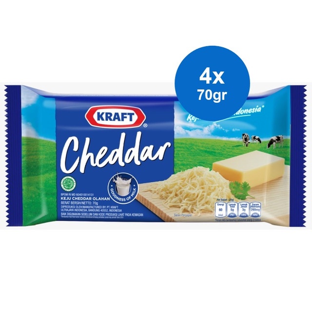 Jual Kraft Keju Cheddar Box G Ukuran Ekonomis Untuk Masak Kue Dan