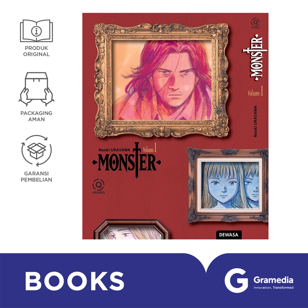 Jual Komik Monster Vol 01 (Naoki URASAWA) | Shopee Indonesia