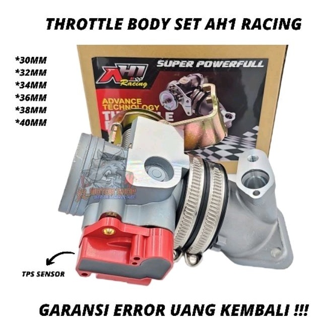 Jual Bisa Cod Tb Throttle Body Ah Racing Mxking Vixion New Nva Nvl R R V V Xabre