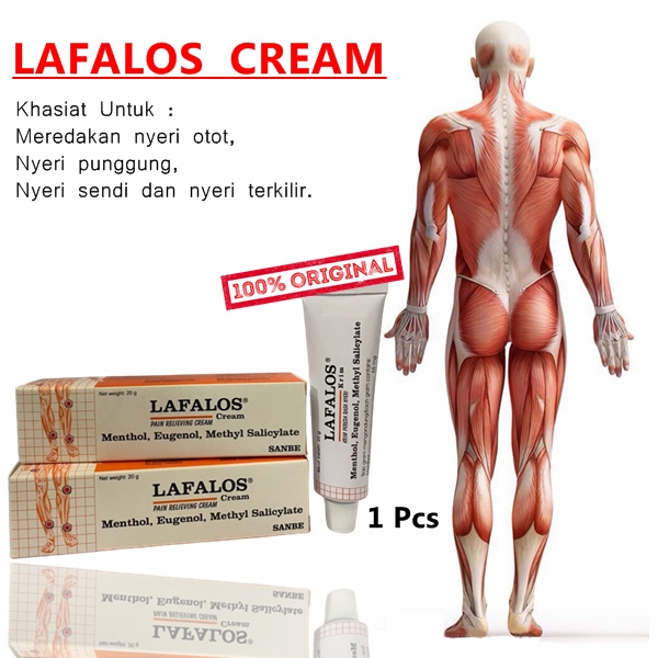 Jual Lafalos Cream Otot G Krim Untuk Mengatasi Pegal Linu Nyeri Otot