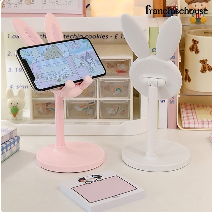 Jual Stand Holder HP Universal Karakter Rabbit Holder Folding