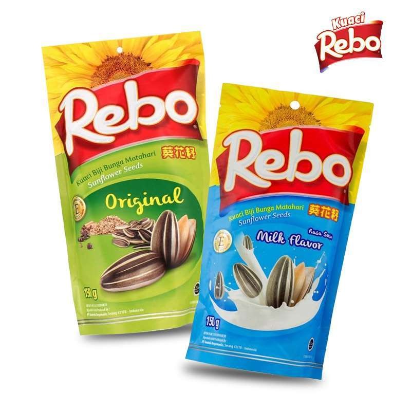 Jual Kuaci Rebo / Kuaci Biji Bunga Matahari / Kuaci Rebo Ukuran 150g ...