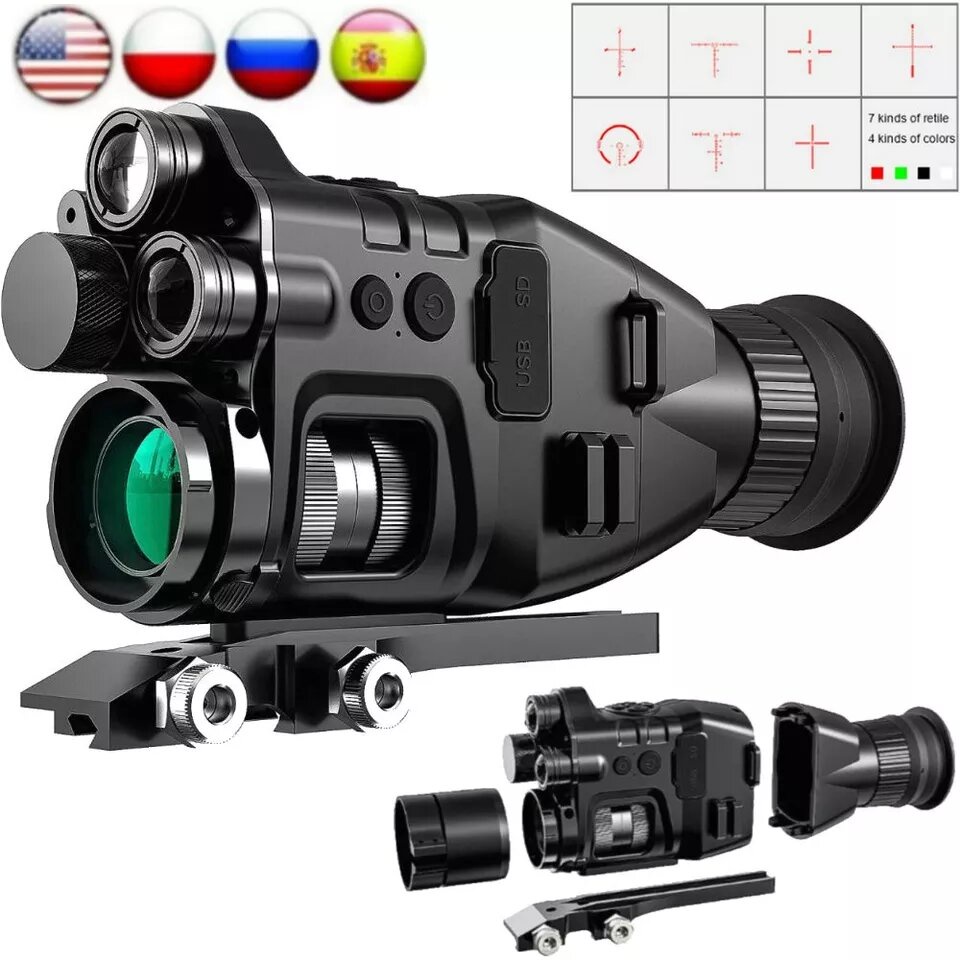 Jual Riflescope Penglihatan Malam Monokular dengan Aplikasi Wifi ...