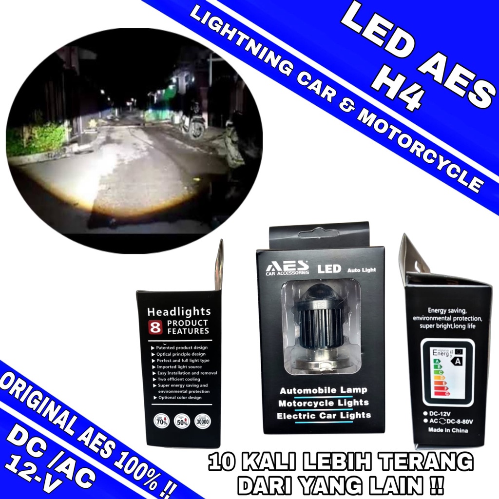 Jual B M Lampu Led H Laser Hi Loo Beam Dual Colours M Merk Aes Original Shopee Indonesia