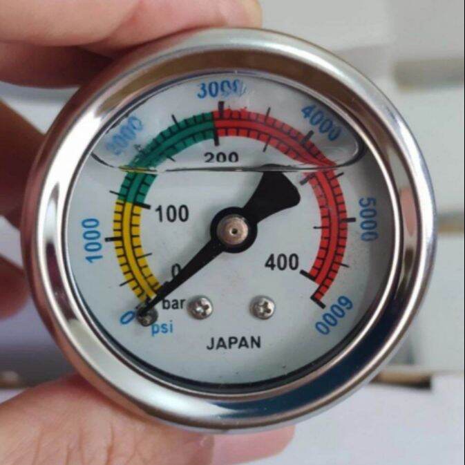 Jual Manometer pompa PCP 6000 Psi, Manometer Besar, Manometer Big Japan ...