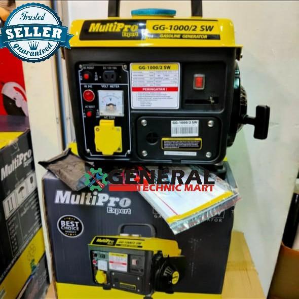 Jual Generator / Mesin Genset Listrik 1000 Watt Gg-1000/2Sw Multipro ...