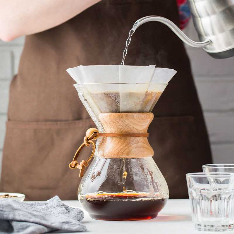 Jual One Two Cups Coffee Server Chemex Drip Pour Over Borosilicate ...