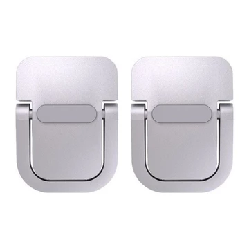 (Paduan Stand) 2pcs Bracket Stand Holder Laptop Notebook Universal Portable Bahan Metal Bisa