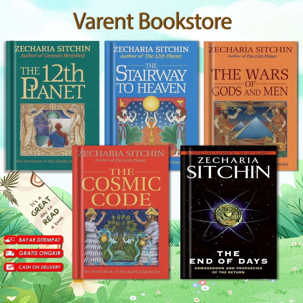 Jual Zecharia Sitchin : The 12th Planet I The Stairway I The Wars of ...