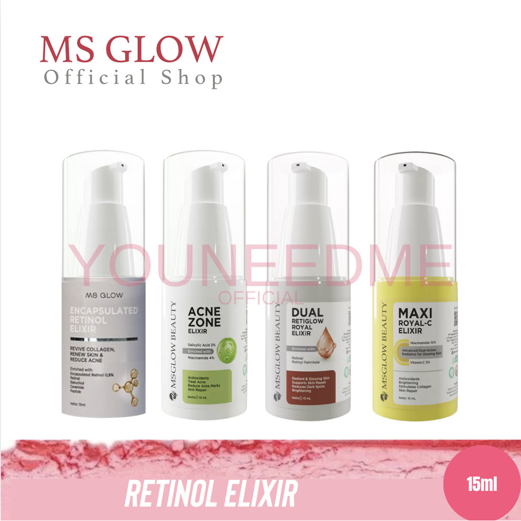 Jual RETINOL MAXI ROYAL-C ELIXIR / DUAL RETIGLOW ELIXIR / ACNE ZONE ...