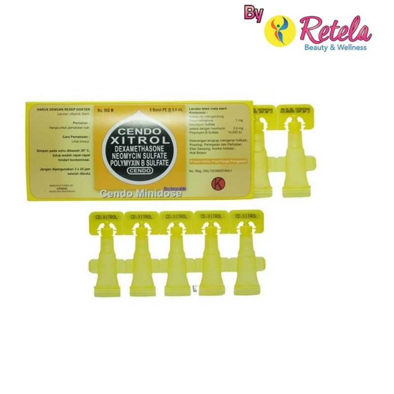 Jual CENDO XITROL MINIDOSE 5 x 0.6ML | Shopee Indonesia