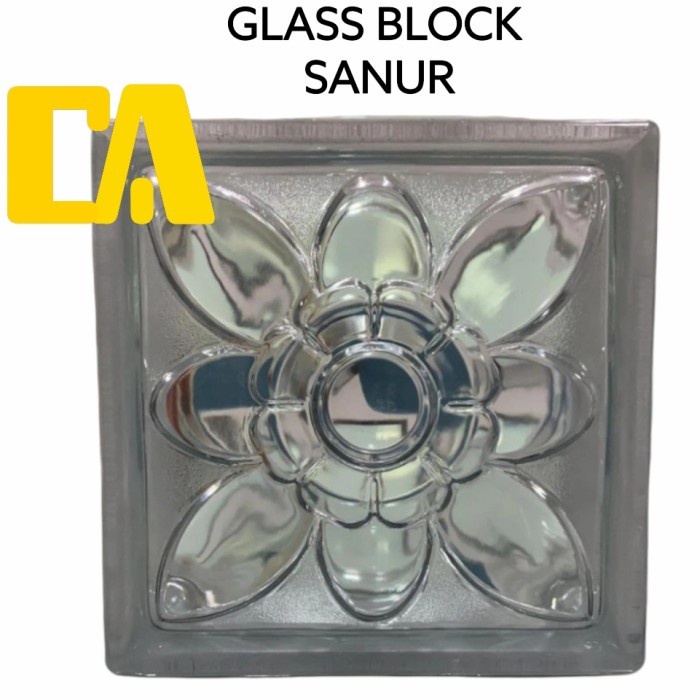 Jual Glass Block / Glass Blok / Glassblock Mulia SANUR 1 dus isi 6 pc Shopee Indonesia