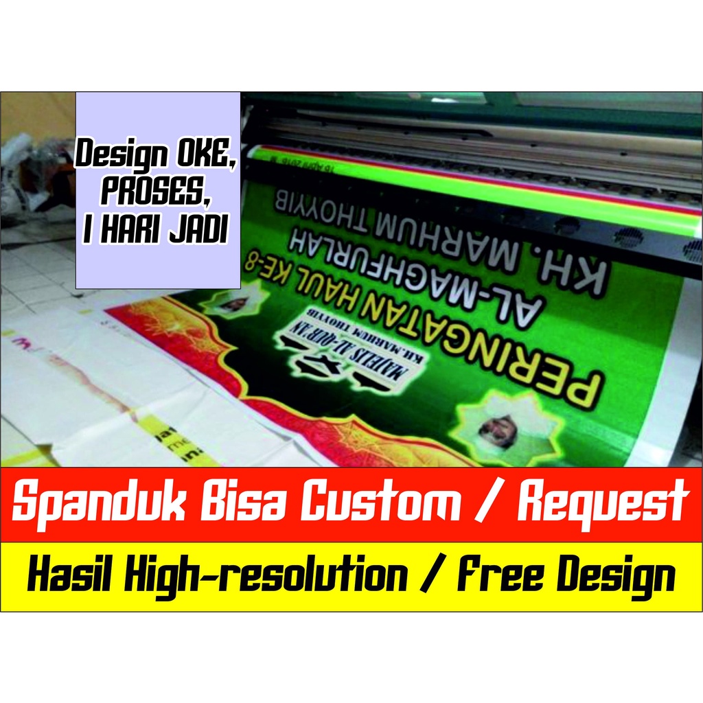Jual Cetak Spanduk / Sepanduk / Spanduk Warung / Spanduk Konter