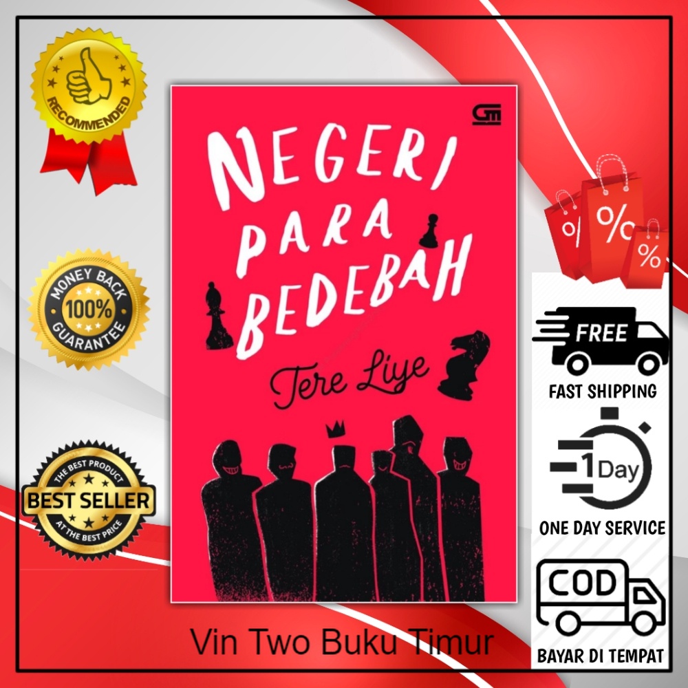 Jual Buku Novel Best Seller Negeri Para Bedebah Karya Tere Liye Murah ...