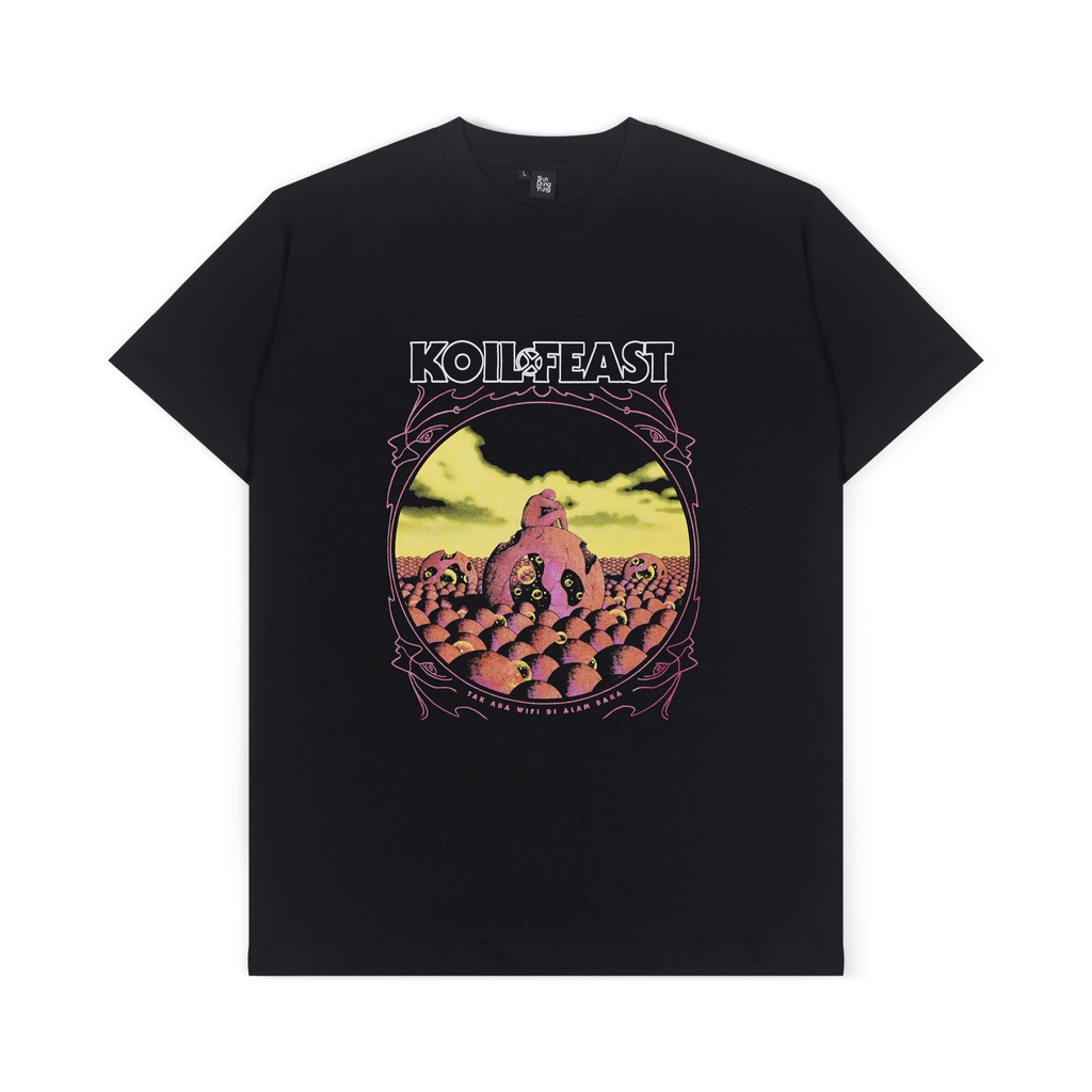 Jual Koil X .Feast - Tak Ada Wifi Di Alam Baka T-shirt | Shopee Indonesia