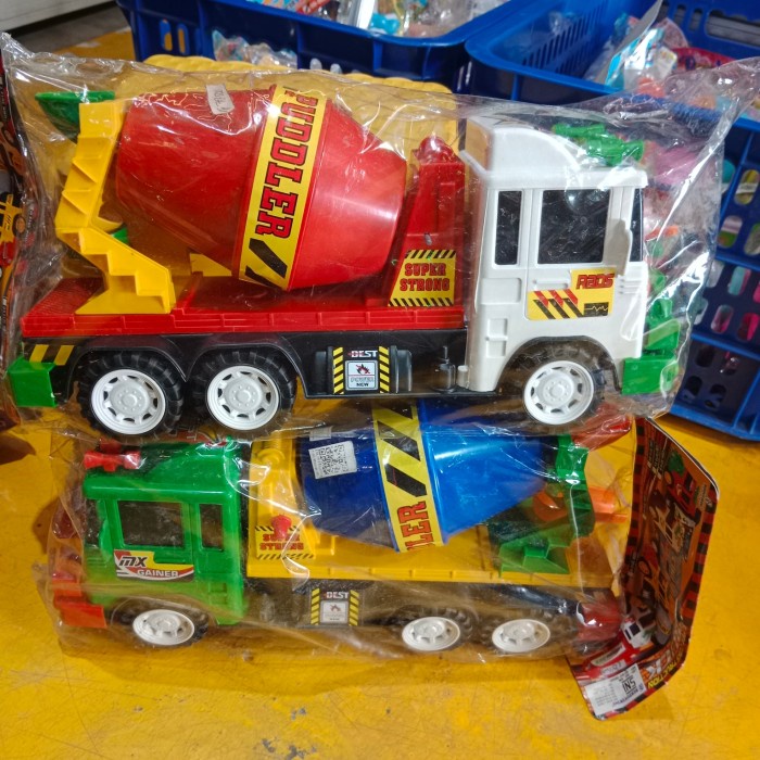Jual Mainan Mobil2an Truk Molen Semen GBK3024M | Shopee Indonesia
