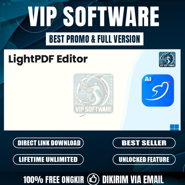 LightPDF Editor Pro Win OS - Edit dan konversi PDF dengan lengkap