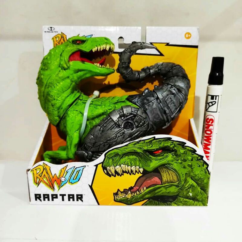 Jual Mainan action figure raptor raptar raw 10by mcfarlane artikulasi ...