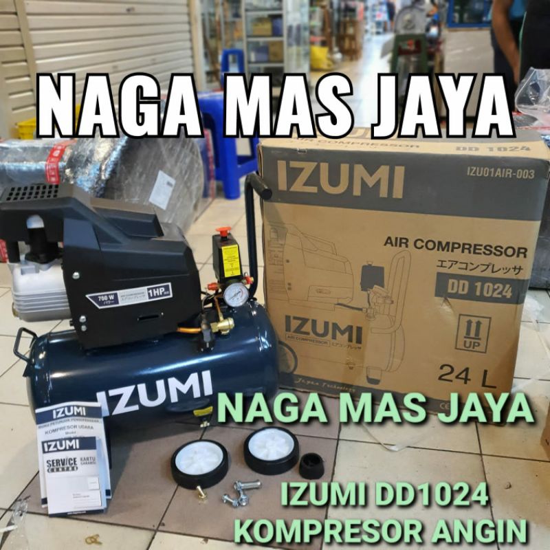 Jual MESIN KOMPRESOR ANGIN IZUMI DD1024 / AIR COMPRESSOR 1HP IZUMI DD ...